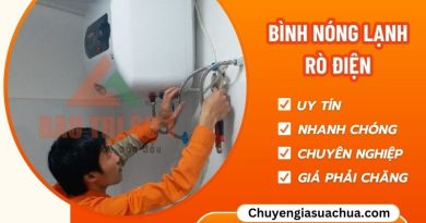 Bình Nóng Lạnh Rò Điện