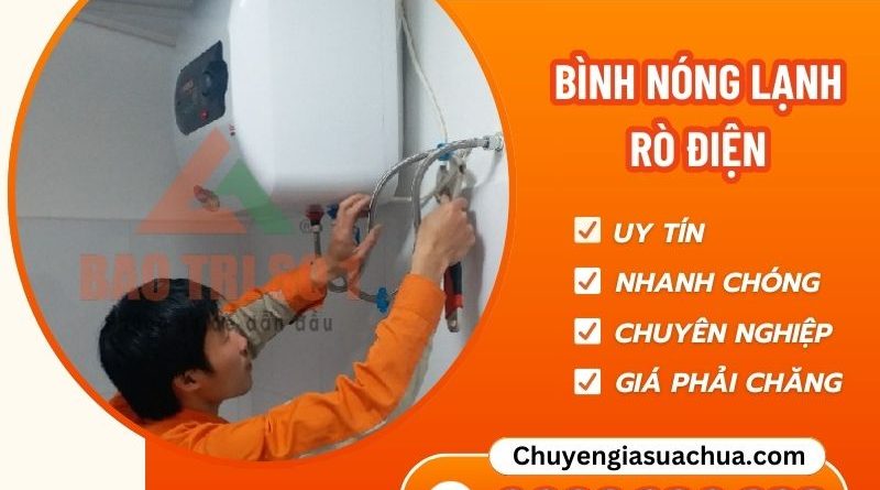 Bình Nóng Lạnh Rò Điện