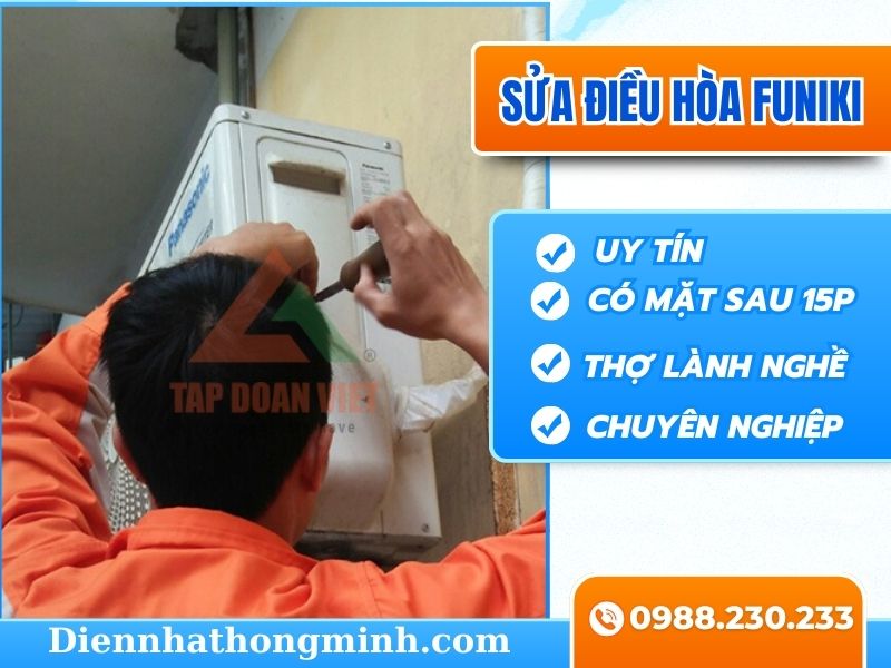 Địa chỉ Sửa điều hòa Funiki nhanh, uy tín, giá rẻ