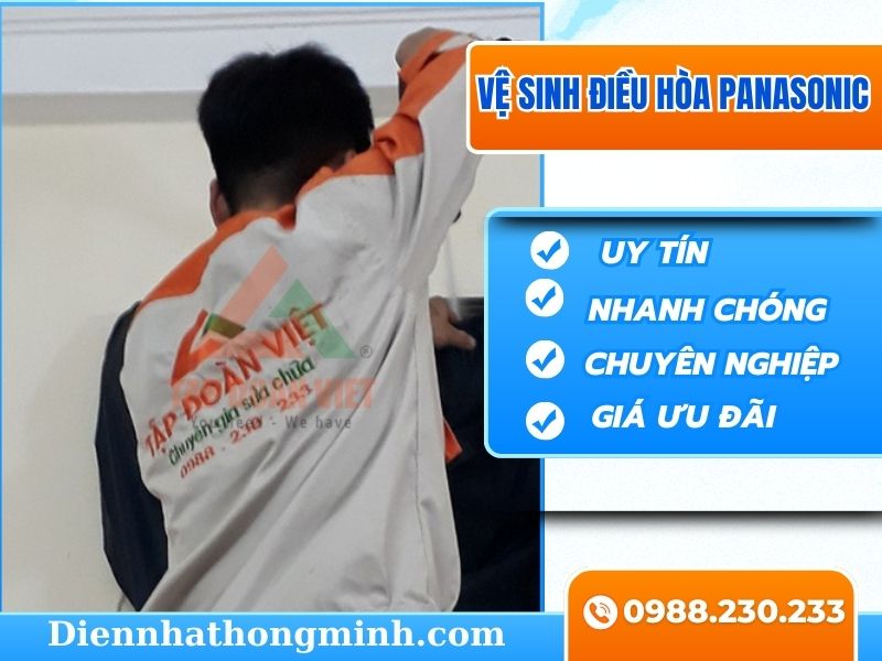 Dịch vụ vệ sinh điều hòa Panasonic giá rẻ, thợ giỏi Dịch vụ vệ sinh điều hòa Panasonic giá rẻ, thợ giỏi