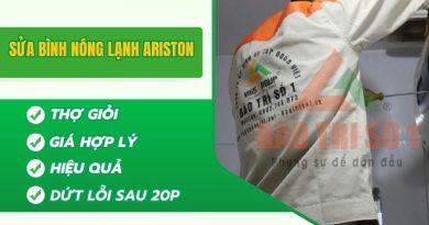 Sửa Bình Nóng Lạnh Ariston