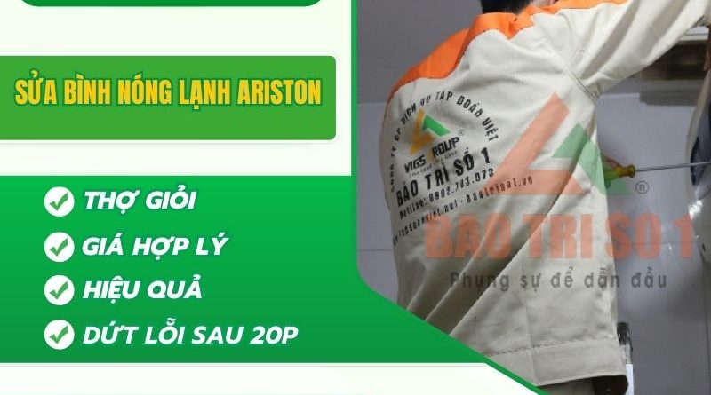 Sửa Bình Nóng Lạnh Ariston