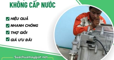 Máy Giặt Panasonic Không Cấp Nước