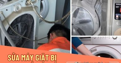Sửa Máy Giặt Bị Rung Mắc Mạnh