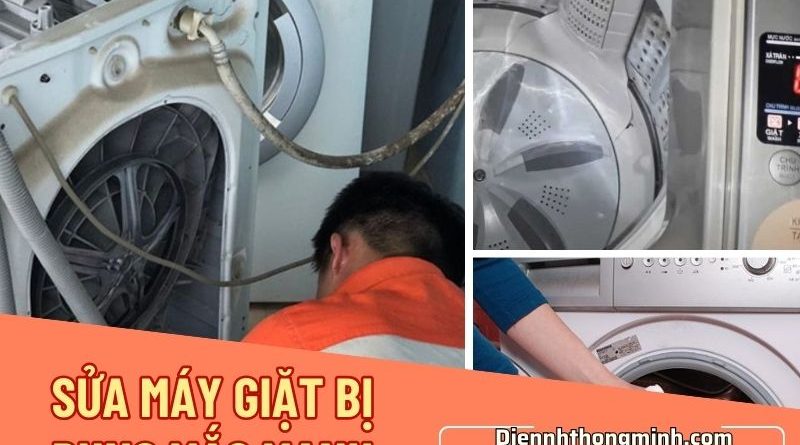 Sửa Máy Giặt Bị Rung Mắc Mạnh