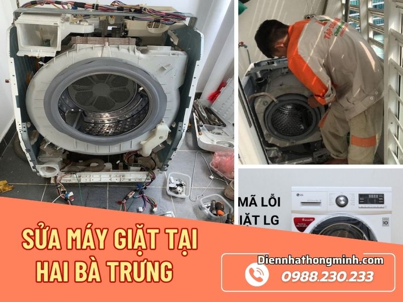 Sửa máy giặt tại Hai Bà Trưng giá tốt nhất