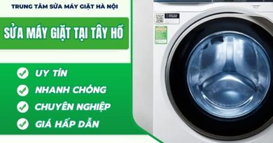 Sửa Máy Giặt Tại Tây Hồ