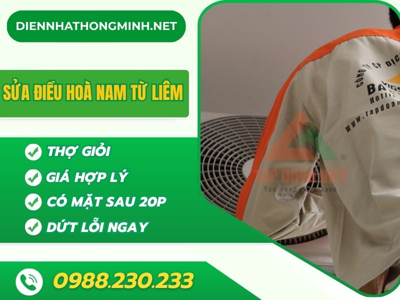 Cách Sửa Điều Hoà Nam Từ Liêm Uy Tín, Thợ Giỏi