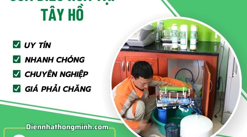 Sửa điều Hòa Tại Tây Hồ
