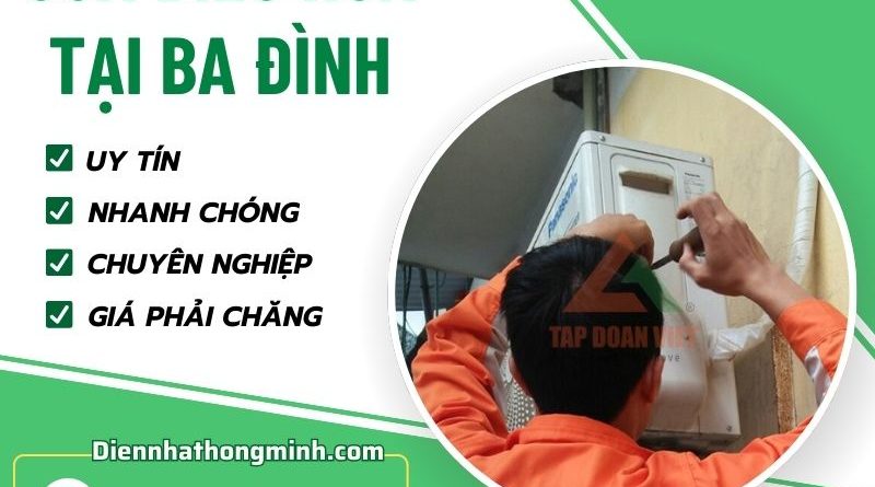 Sửa điều Hoà Tại Ba Đình