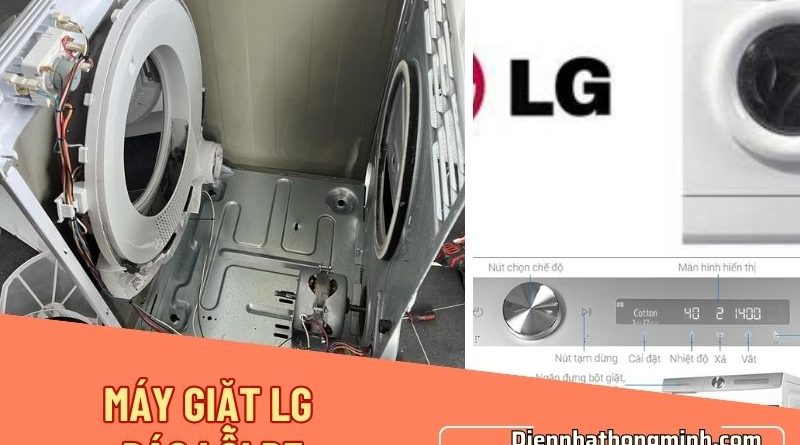 Máy Giặt Lg Báo Lỗi Pe