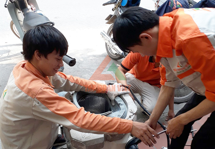 Các địa chỉ sửa máy giặt tại Hà Nội uy tín