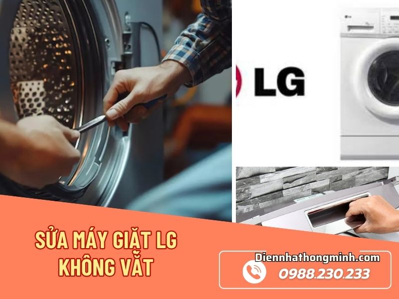 Cách Sửa Máy Giặt LG Không Vắt Uy Tín, Hiệu Quả  