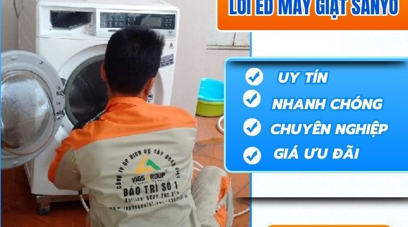 Lỗi Ed Máy Giặt Sanyo