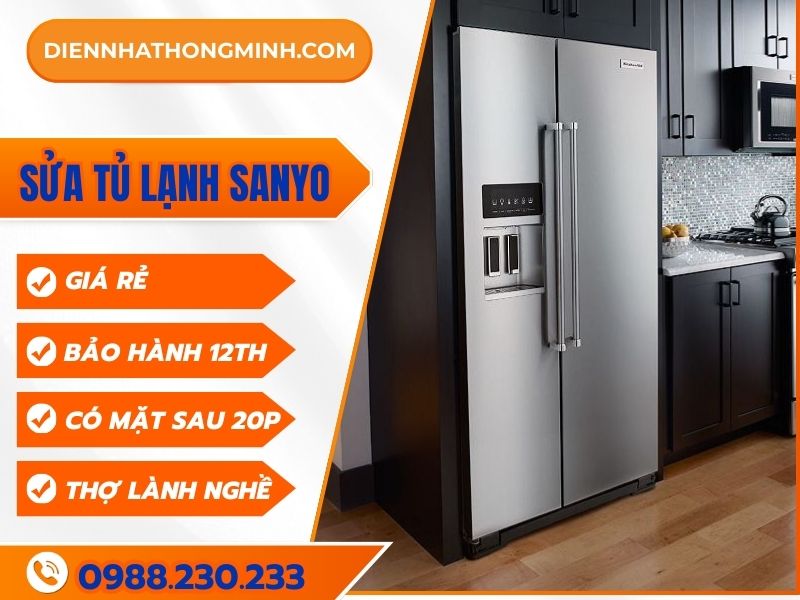 Địa Chỉ Sửa Tủ Lạnh Sanyo Uy tín, Giá Rẻ, Thợ Giỏi Địa Chỉ Sửa Tủ Lạnh Sanyo Uy tín, Giá Rẻ, Thợ Giỏi