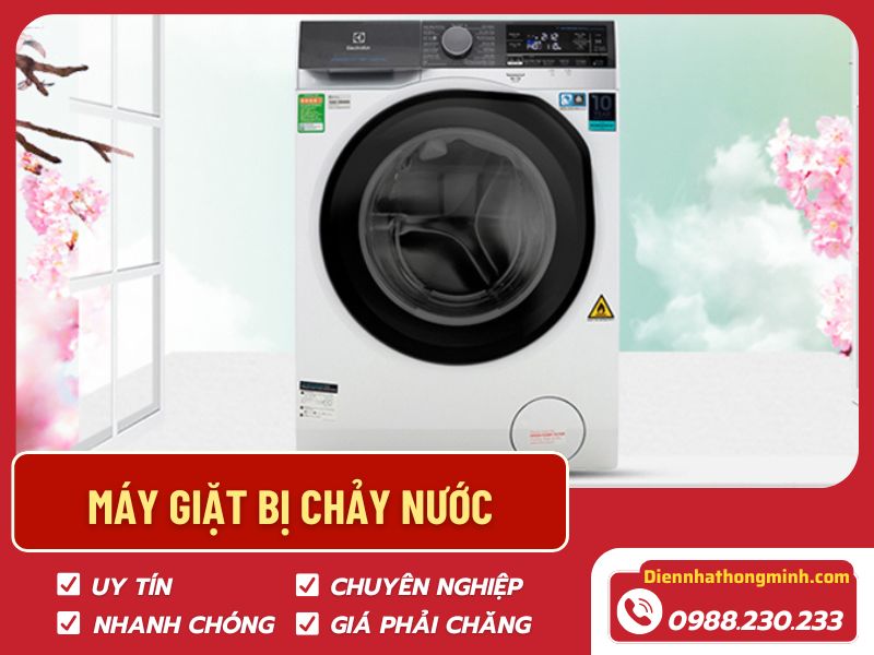 Cách sửa máy giặt bị chảy nước hiệu quả nhanh.