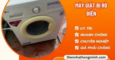 Máy Giặt Bị Rò điện