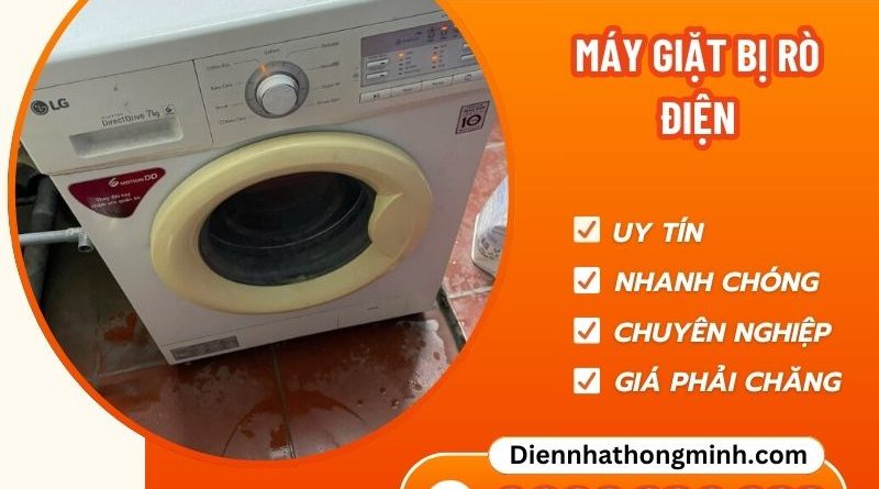 Máy Giặt Bị Rò điện