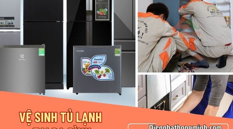 Vệ Sinh Tủ Lạnh Tại Ba Đình