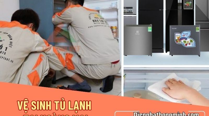 Vệ Sinh Tủ Lạnh Tại Hoàng Mai