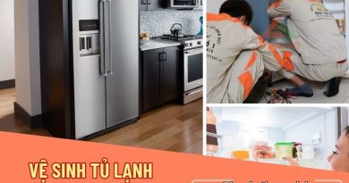 Vệ Sinh Tủ Lạnh Tại Long Biên