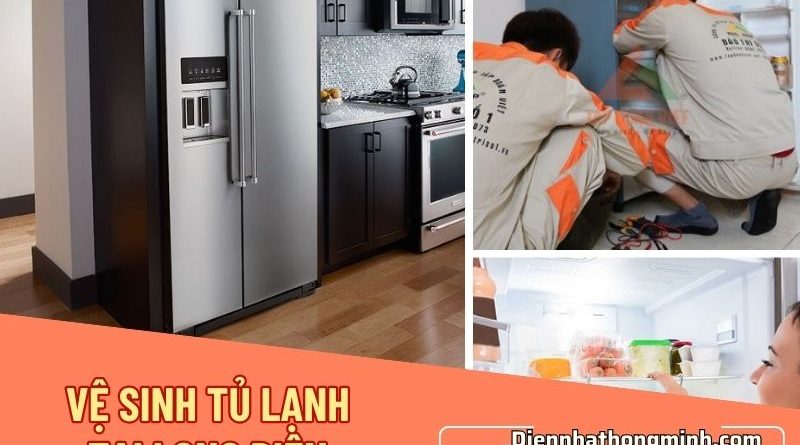 Vệ Sinh Tủ Lạnh Tại Long Biên