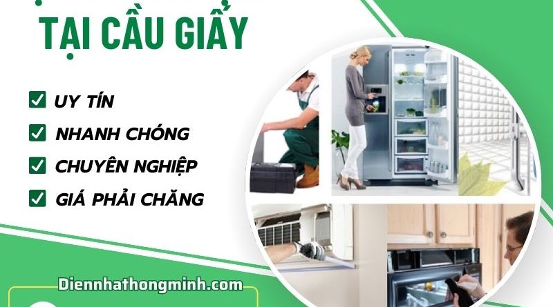 Vệ Sinh Tủ Lạnh Tại Cầu Giấy