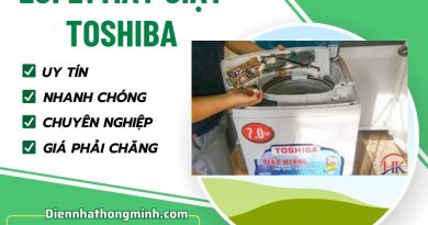 Lỗi E1 Máy Giặt Toshiba