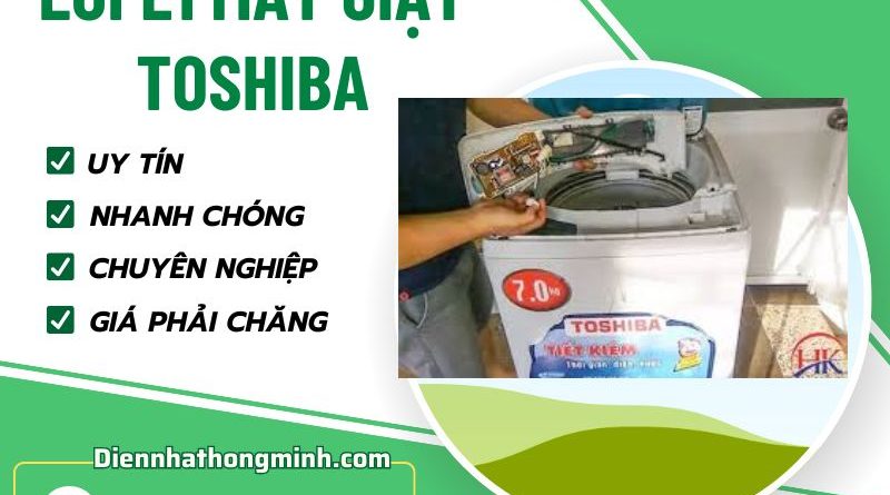 Lỗi E1 Máy Giặt Toshiba