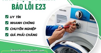 Máy Giặt Toshiba Báo Lỗi E23