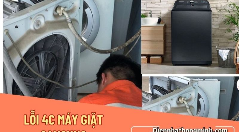 Lỗi 4c Máy Giặt Samsung