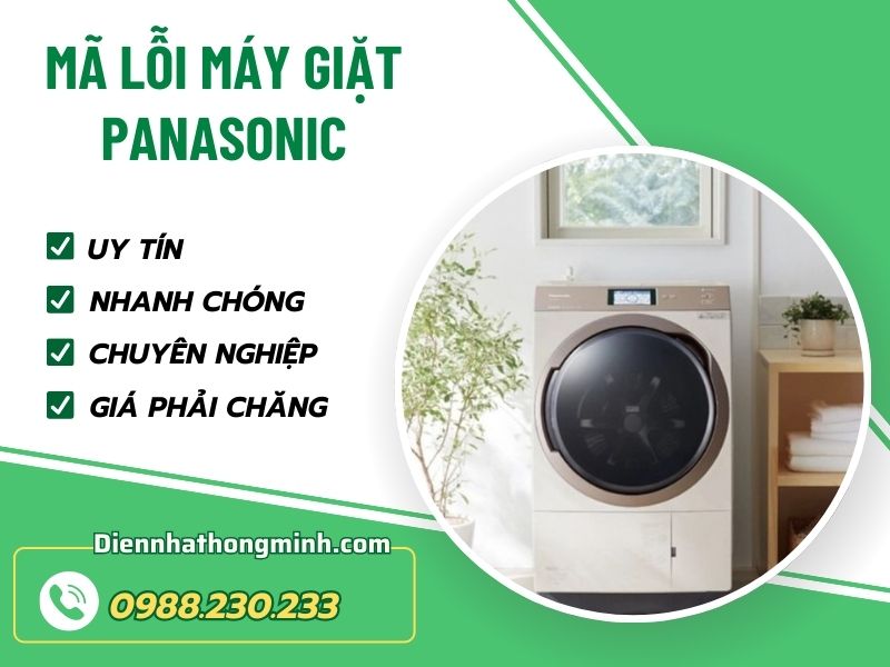 Giới thiệu bảng mã lỗi máy giặt Panasonic chi tiết nhất Giới thiệu bảng mã lỗi máy giặt Panasonic chi tiết nhất