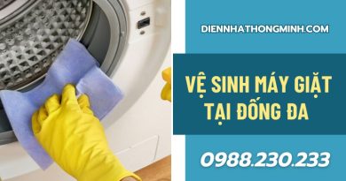 Vệ sinh máy giặt tại Đống Đa giá rẻ, thợ uy tín